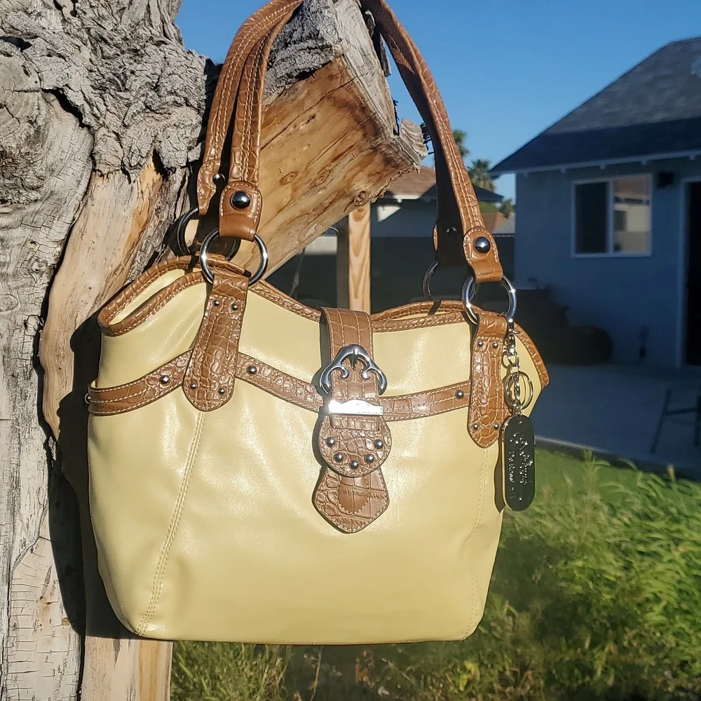 🍵 GENNA DE ROSSI Shoulder Bag - Picture 2 of 15